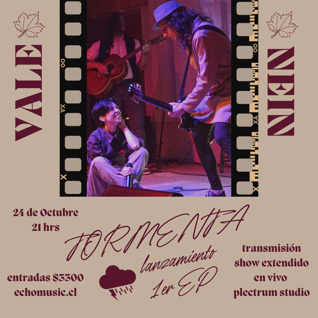 evento Lanzamiento EP "Tormenta" - Vale Nein