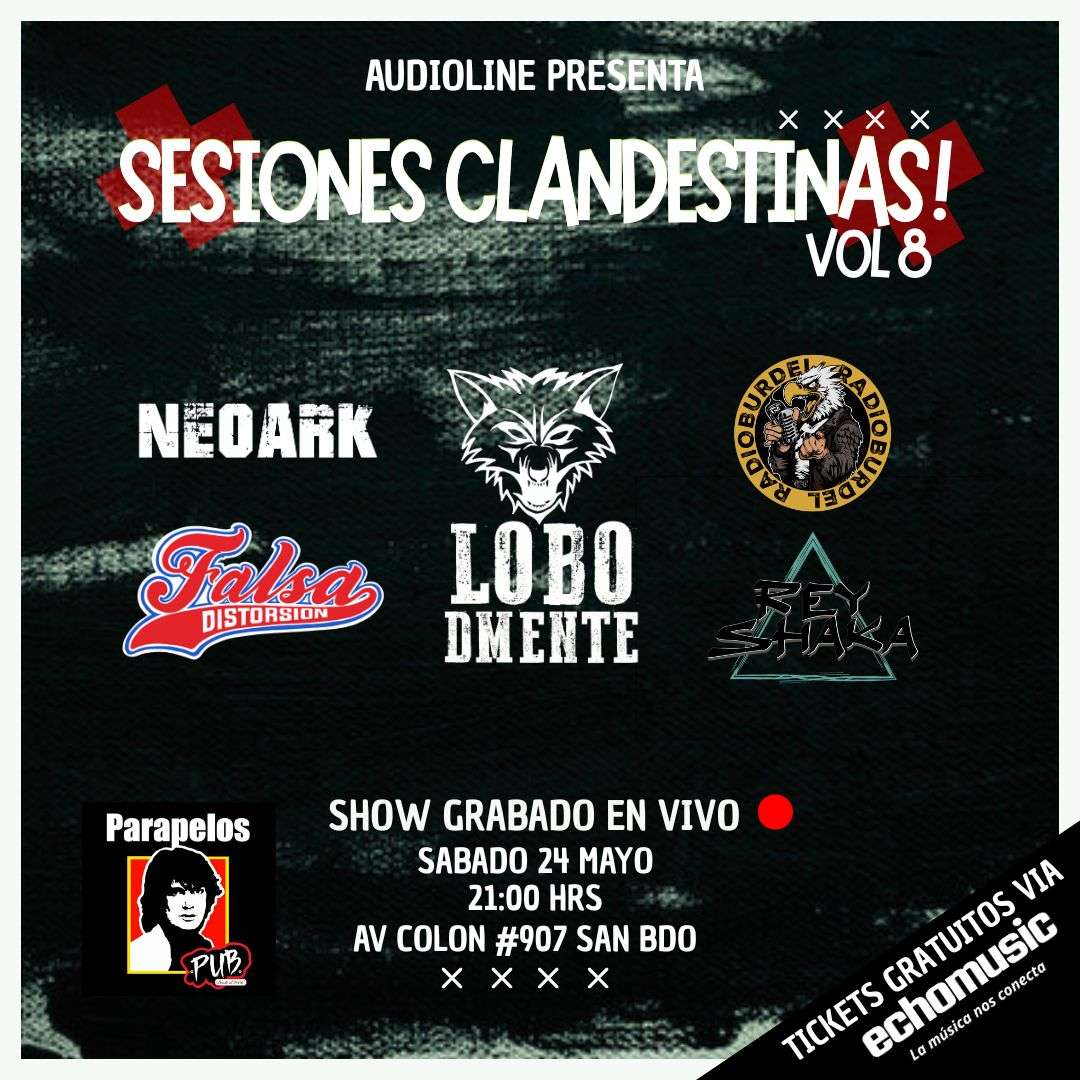 evento SESIONES CLANDESTINAS VOL8