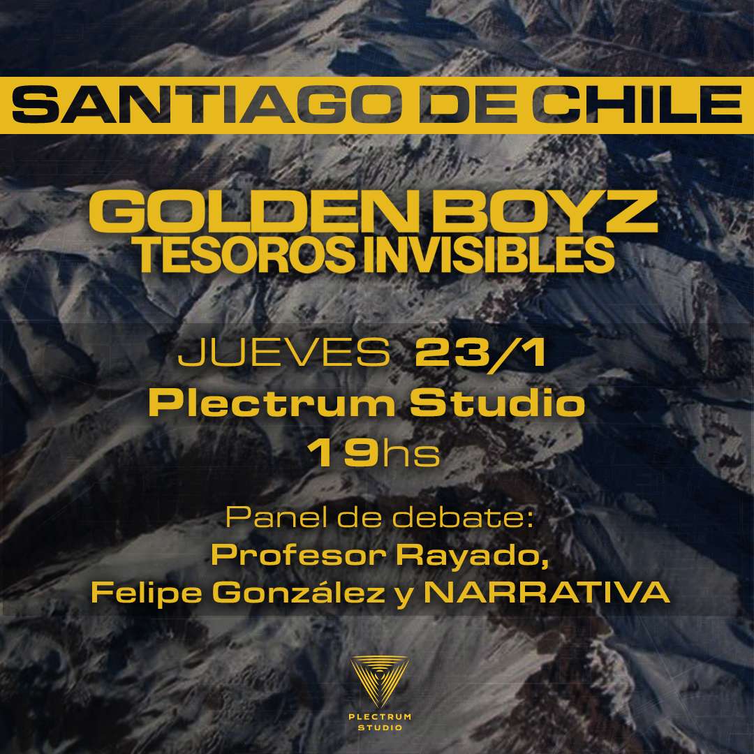 evento Proyección + panel de Golden Boyz: Tesoros Invisibles