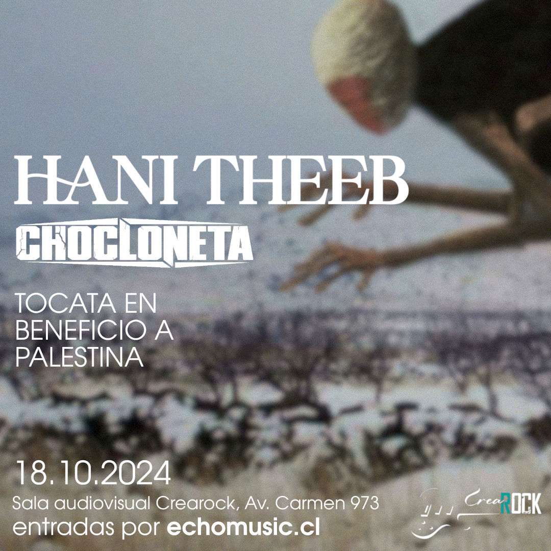 evento TOCATA HANI THEEB EN BENEFICIO A PALESTINA AUSPICIADA POR CREAROCK