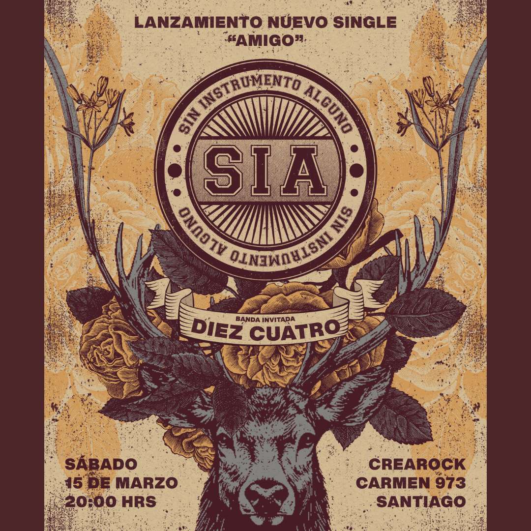 evento S.I.A - Nuevo Single 2025