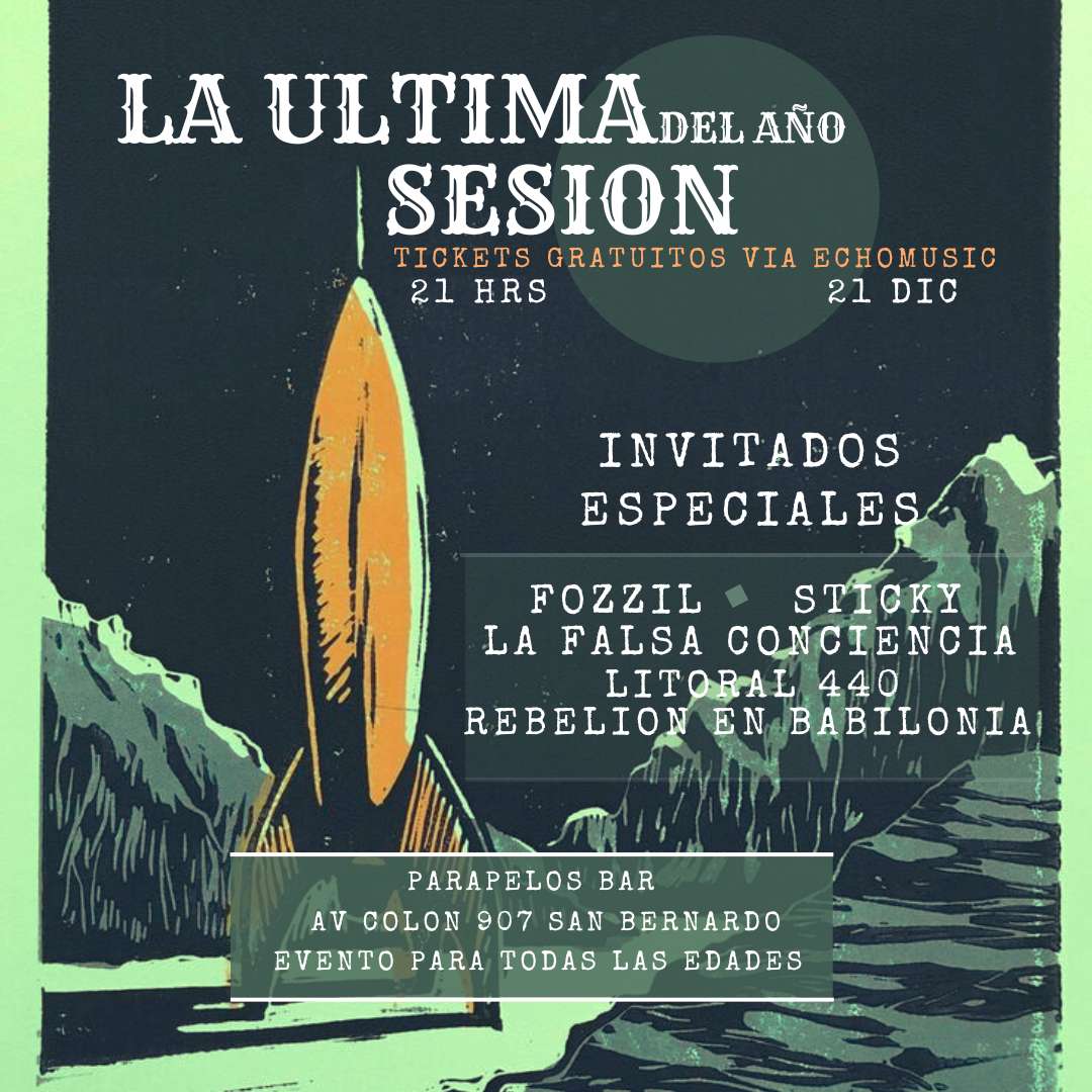 evento LA ÚLTIMA SESIÓN DEL AÑO