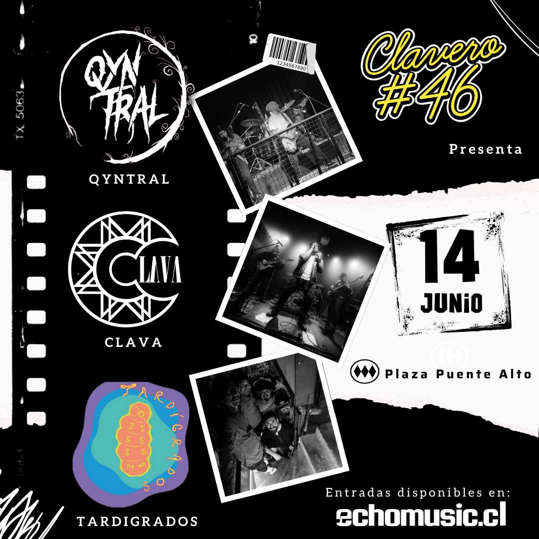 evento QYNTRAL, CLAVA Y TARDIGRADOS JUNTOS!
