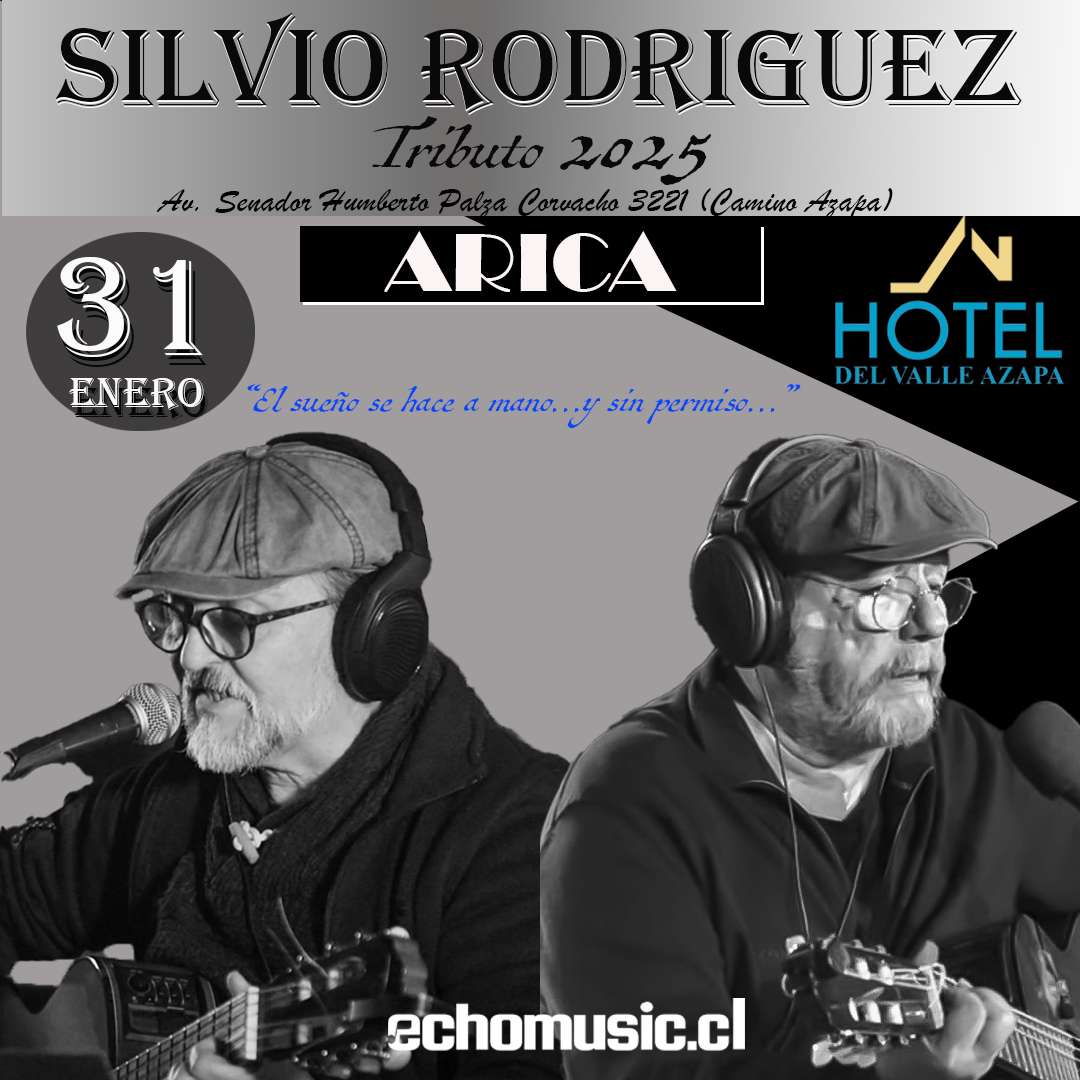 evento Tributo Silvio Rodríguez - ARICA