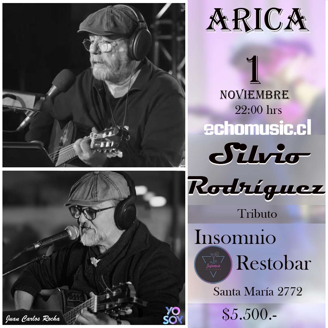 evento Tributo Silvio Rodríguez - ARICA